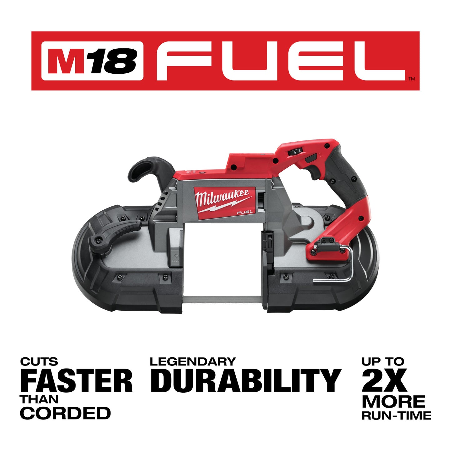 M18 FUEL 18V Lithium-Ion Brushless Cordless Deep Cut Band Saw (Tool-Only)