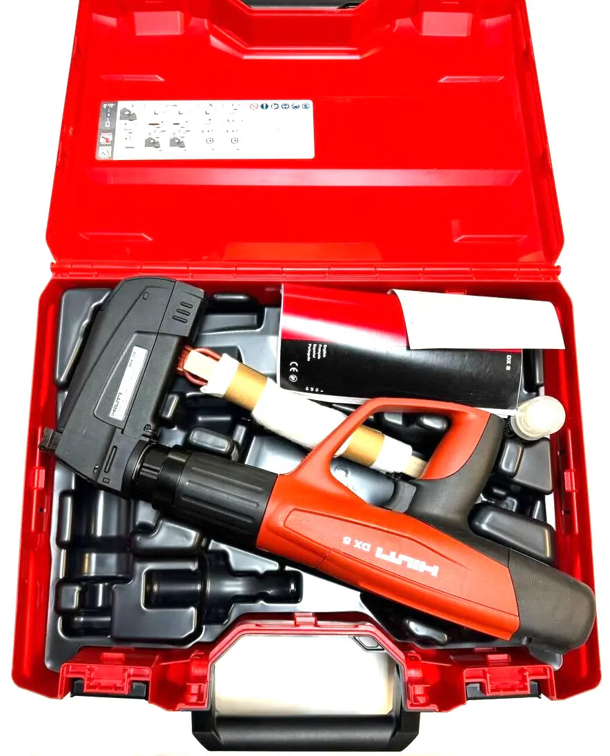 DX 5 Kit Fully Automatic Powder-Actuated Tool with Single and Collated Nail Capability